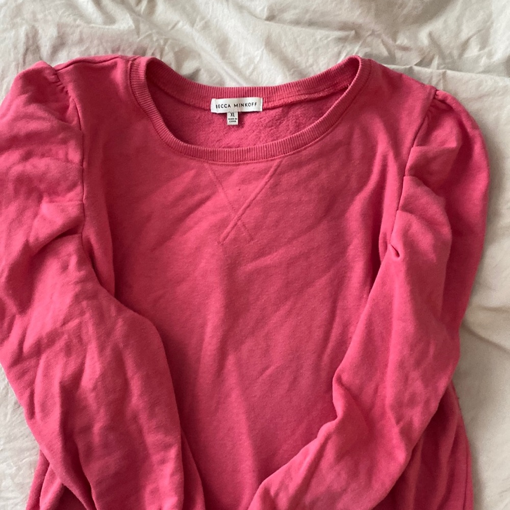 Rebecca Minkoff puff sleeve sweatshirt